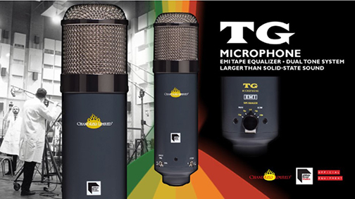 Chandler Limiter TG Microphone new at Front End Audio!