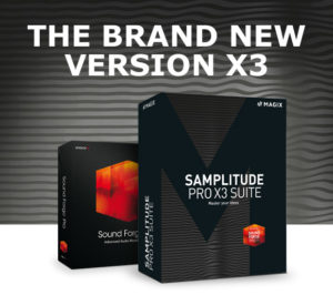 The new Magix Samplitude Pro X3 Suite has arrived!