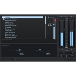 iZotope Releases Ozone 7 Elements