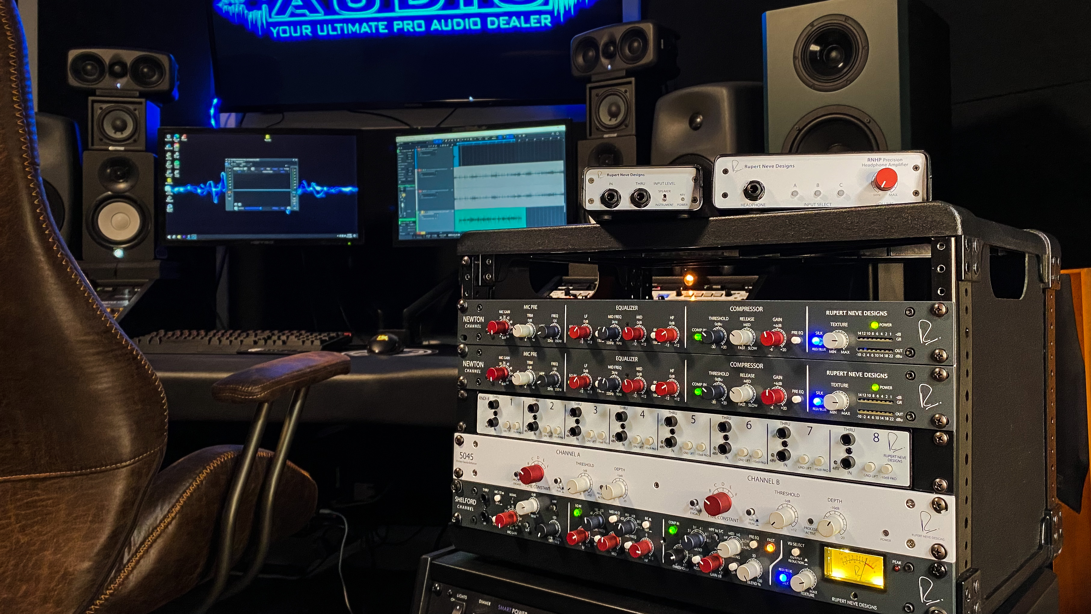 Greg Addington From Rupert Neve Visits Front End Audio