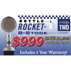 Blue Bottle Rocket Stage 2 Tube Microphone Just $999