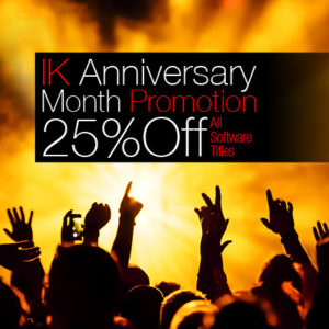 IK Multimedia Software 25% Off at Front End Audio!