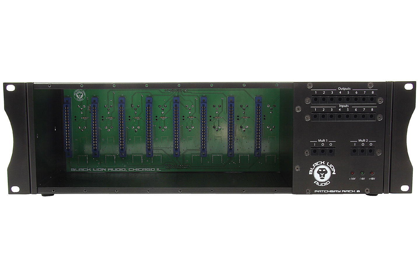 Black Lion Audio PBR8 500-Series Patchbay Rack