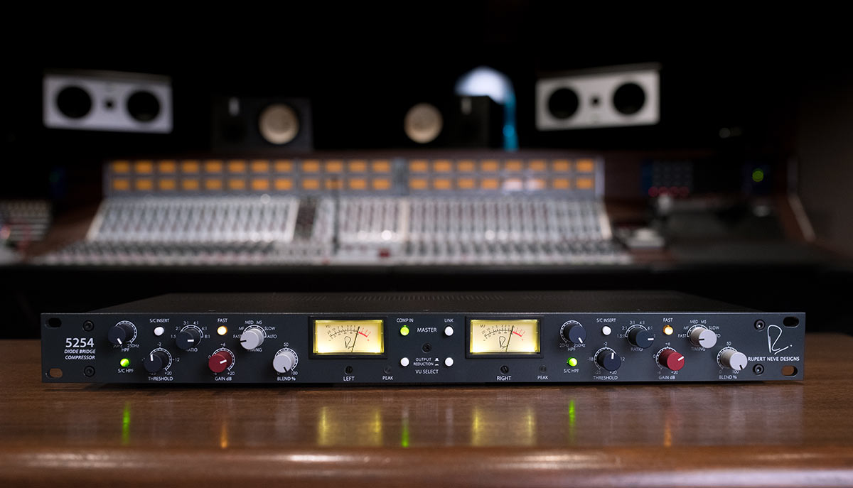 Rupert Neve Releases the 5254 Dual Diode Bridge Compressor