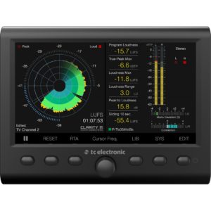 TC Electronic Announces the Clarity M Audio Meter