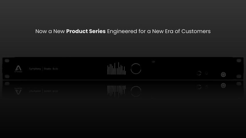Introducing the New Apogee Symphony Studio Audio Interfaces Introducing the New Apogee Symphony Studio Audio Interfaces