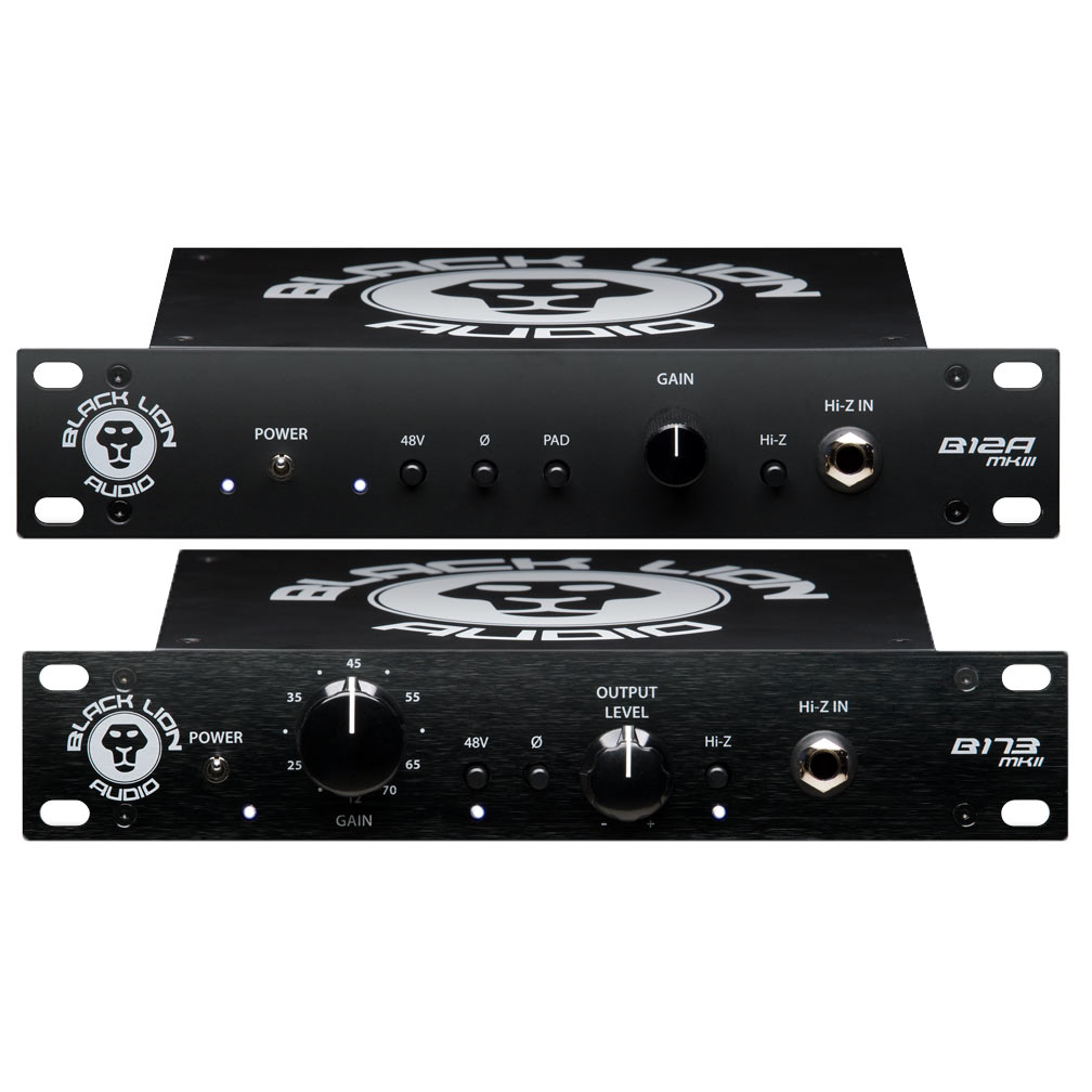 Black Lion Audio updates two classics - B12A MKIII  & B173 MKII