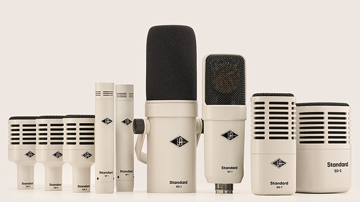 Introducing the New Universal Audio SD-3, SD-5, and SD-7 Dynamic Microphones