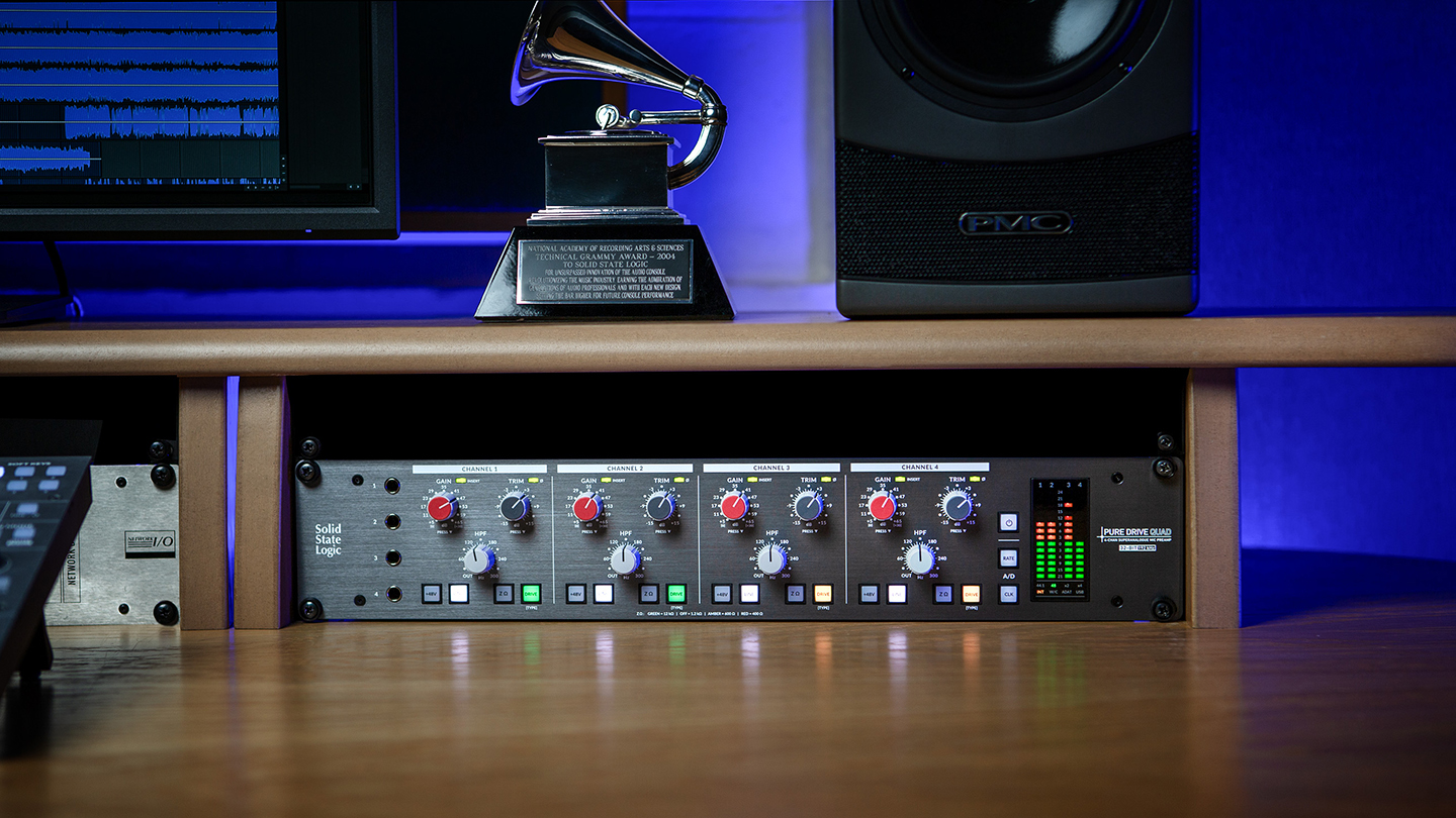 Introducing the new Solid State Logic Preamps: PureDrive Quad and PureDrive Octo!