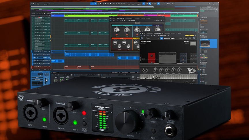 Black Lion Audio Revolution 2x2 now Includes Fender Studio Pro