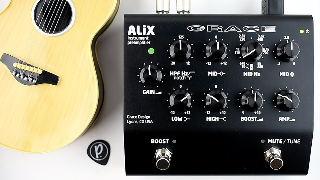 We Love the Grace Design ALiX Acoustic Instrument Preamp - Front 