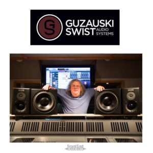 GUZAUSKI-SWIST Audio Systems – The performance of large, soffit-mounted mains in a mastering quality, flexible, mid-field design