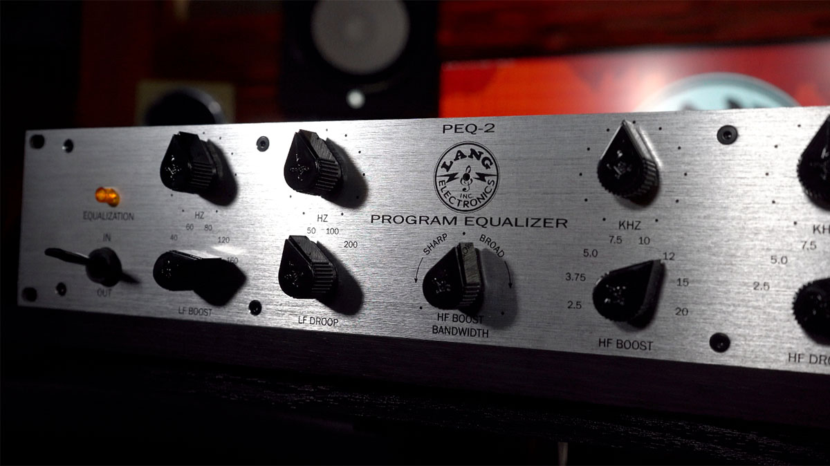 Introducing the new Heritage Audio Lang Electronics PEQ-2 Equalizer