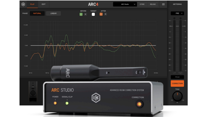 Introducing the new IK Multimedia ARC Studio Room Correction System