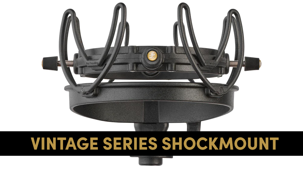 Introducing the Vintage Series Shockmount from JZ Microphones!