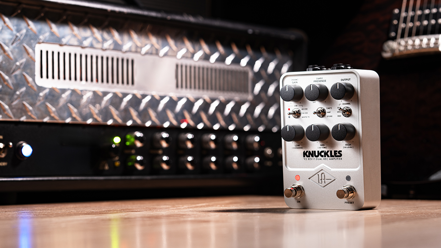 Introducing the Universal Audio Knuckles '92 Dual Rec Amplifier Pedal