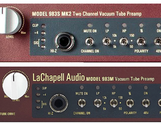 New Gear from LaChapell Audio - Introducing the 983S MK2 and 983M!