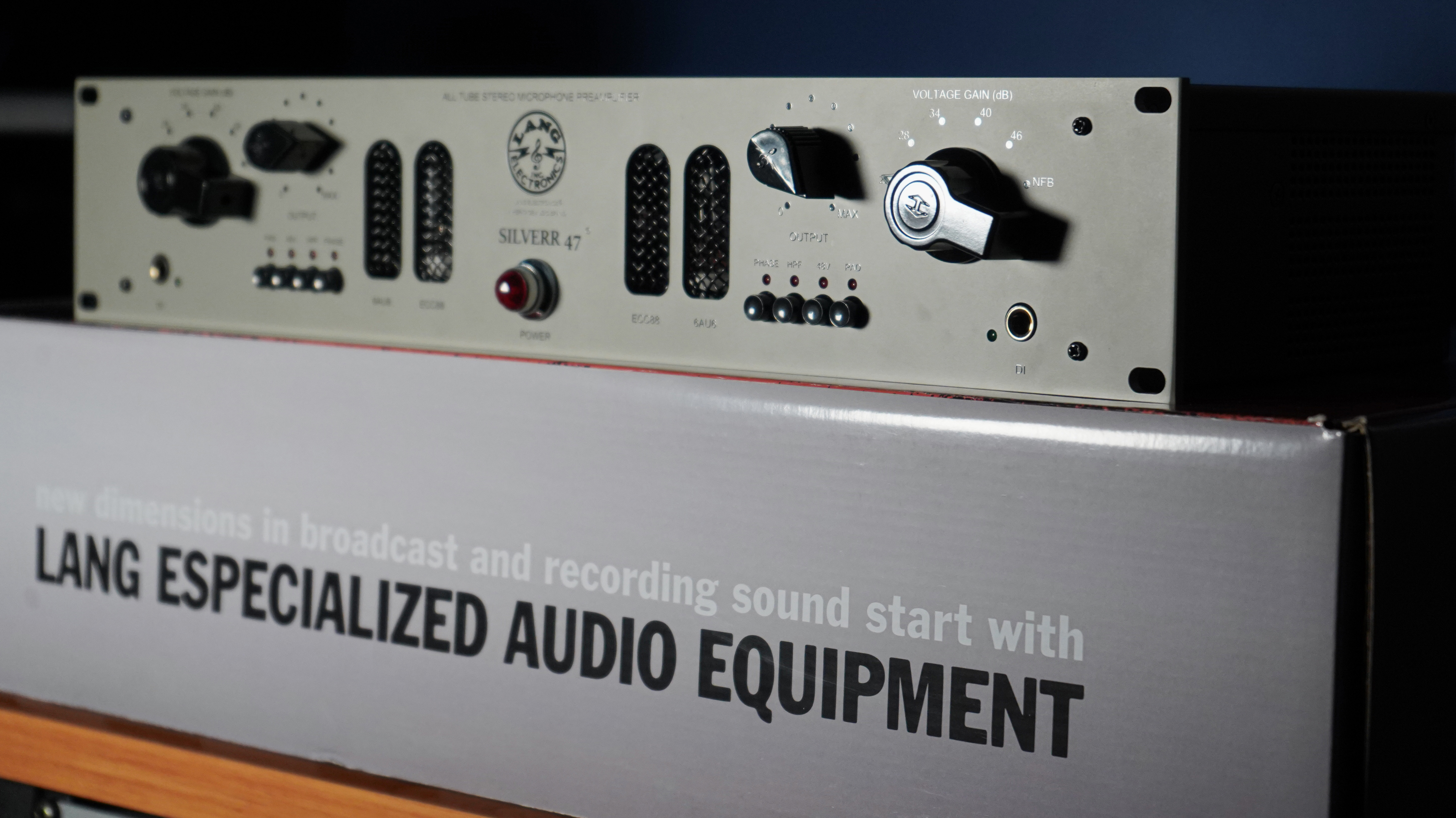 Introducing the Heritage Audio Silverr 47 Tube Microphone Preamp