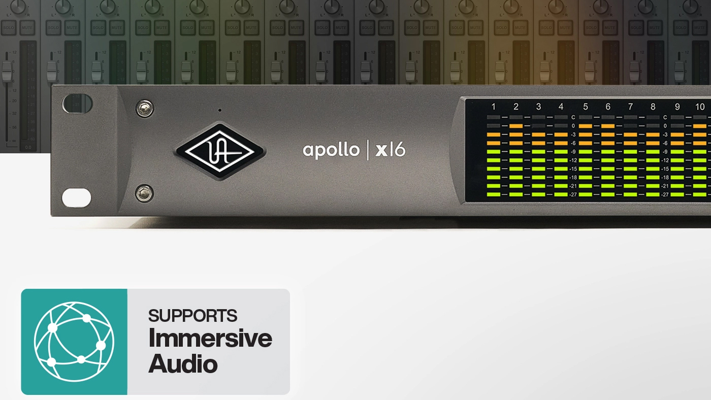 Immersive Audio Support for Universal Audio's Apollo x16