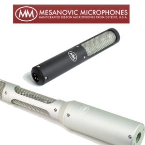 MESANOVIC MICROPHONES – Ribbon Microphones from the Motor City with a wide open top-end, perfectly sculpted mid-range, and tight yet thunderous lows.