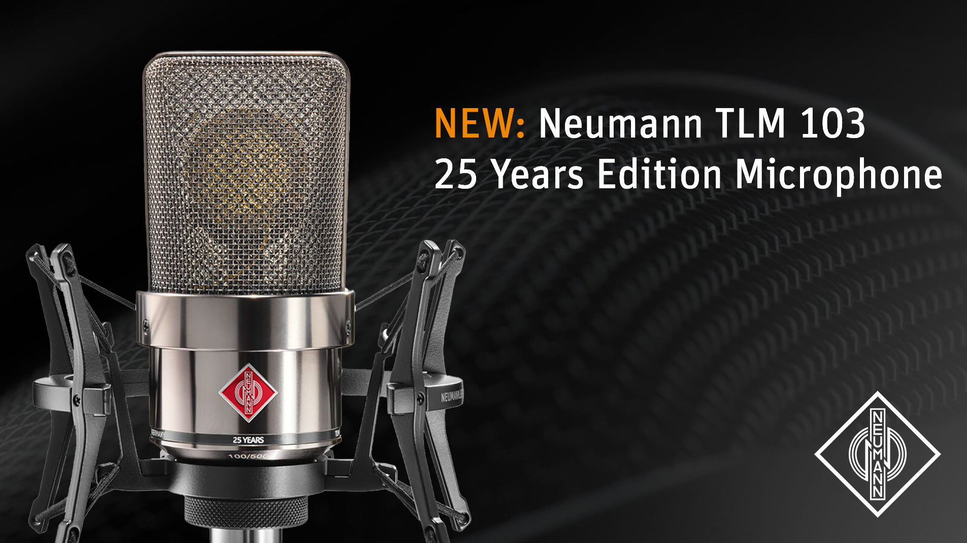 Introducing the Neumann TLM 103 - a 25 Years Limited Edition!