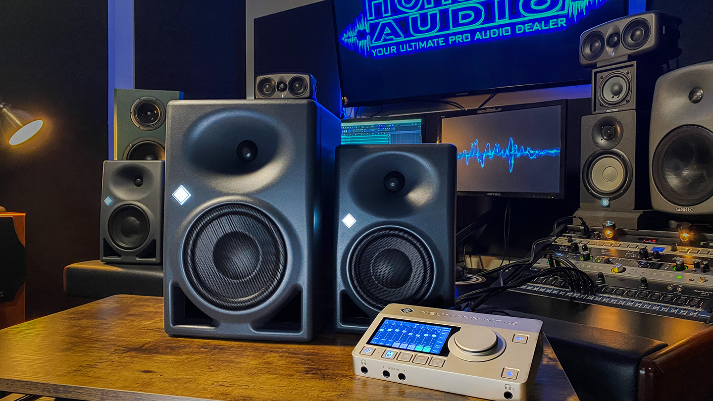 Neumann visits Front End Audio with some cool new gear! - Front 