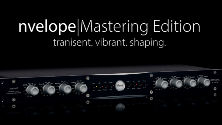 Introducing the elysia nvelope Mastering Impulse Shaper Introducing the elysia nvelope Mastering Impulse Shaper