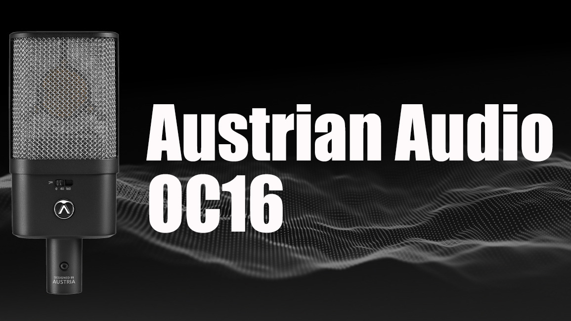 Introducing the Austrian Audio OC16 Microphone!