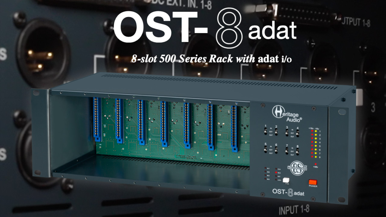 Heritage Audio OST-8 ADAT New at Front End Audio!