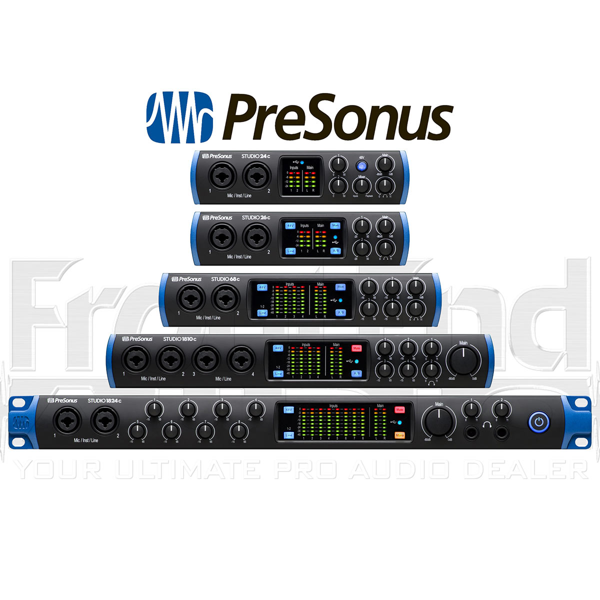 Presonus' new USB-C interfaces