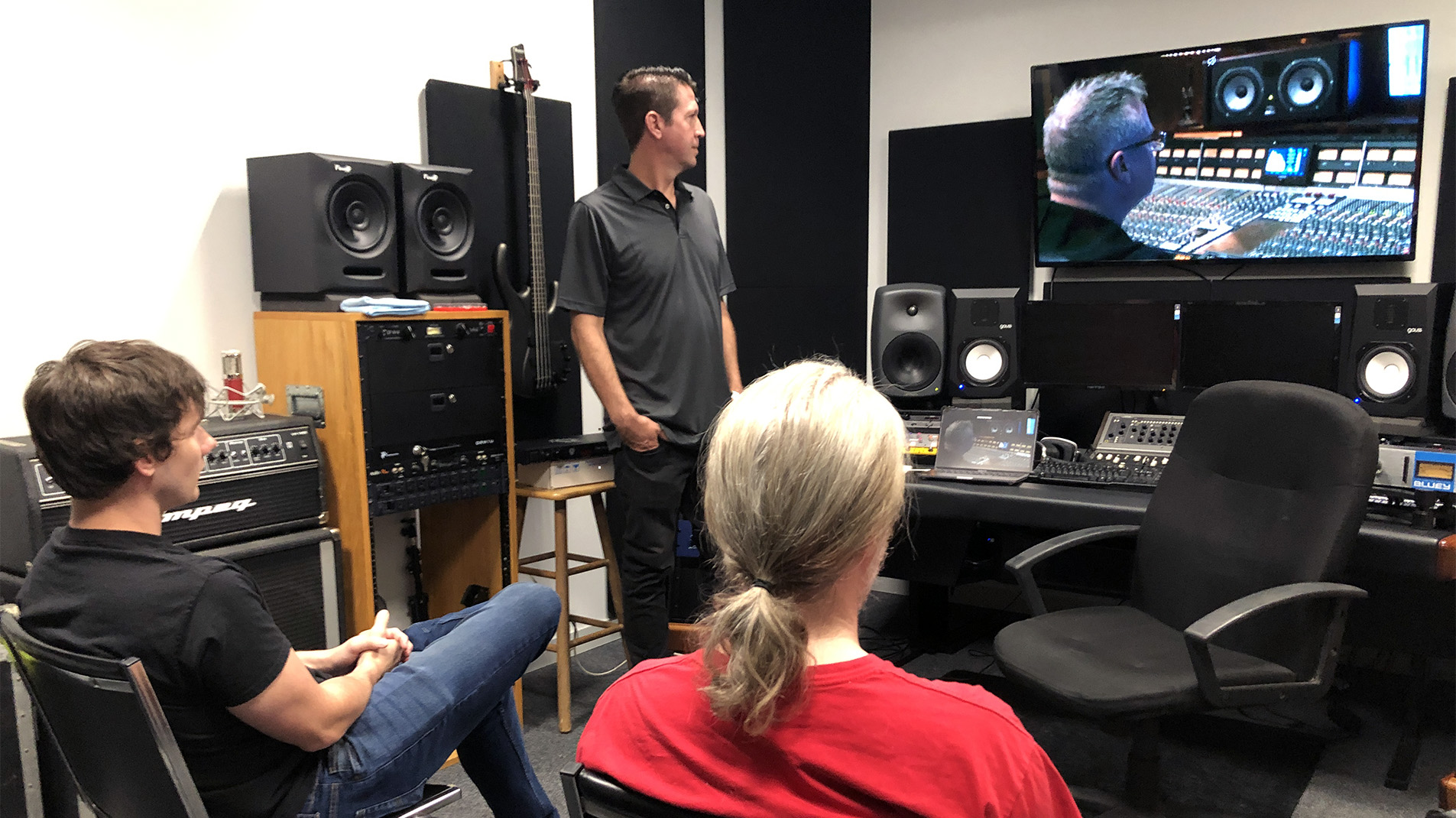 We had a RAD visit with Mark Williams at Front End Audio