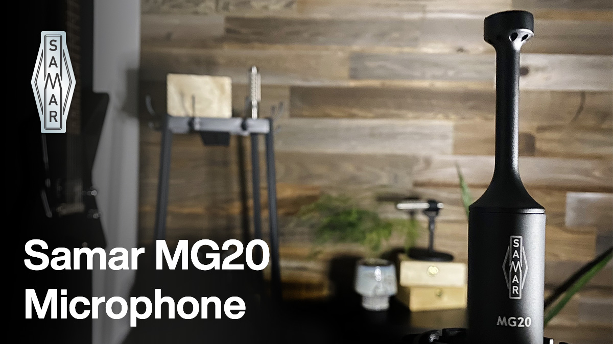 Introducing the New Samar MG20 Microphone! - Front End Audio