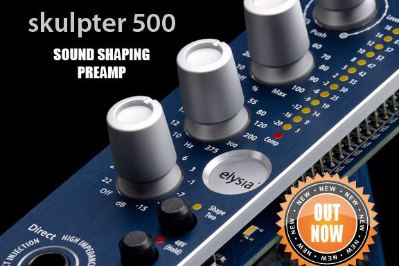 Elysia skulpter 500 Preamp - More than just a preamp! Elysia skulpter 500 Preamp - More than just a preamp!