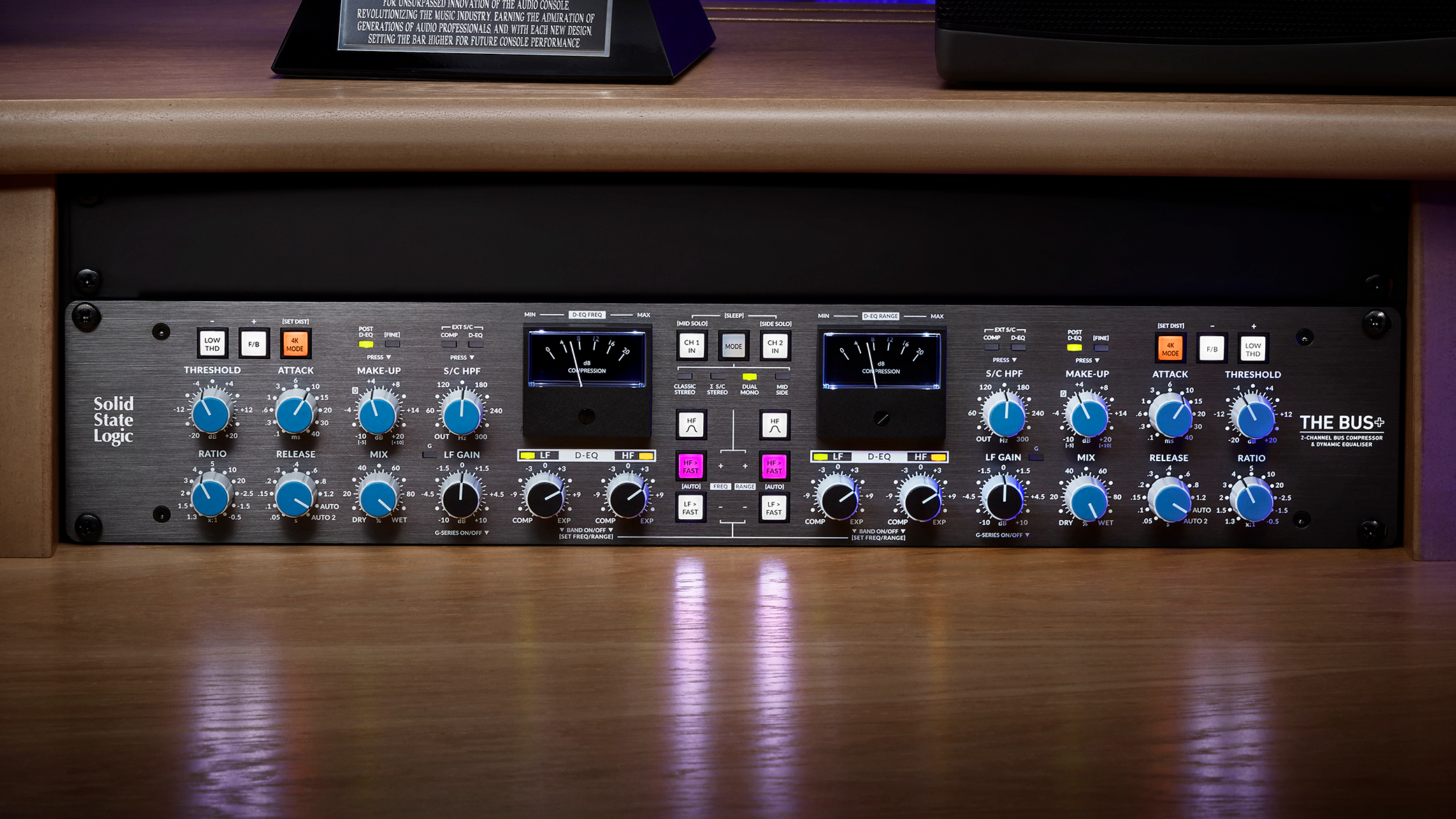 Introducing the Solid State Logic Bus+ Stereo Buss Compressor