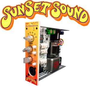 With the The Sunset Sound S1P “Tutti” – SUNSET SOUND delivers the world-famous tone of their custom Studio 1 Console to your 500-series rack