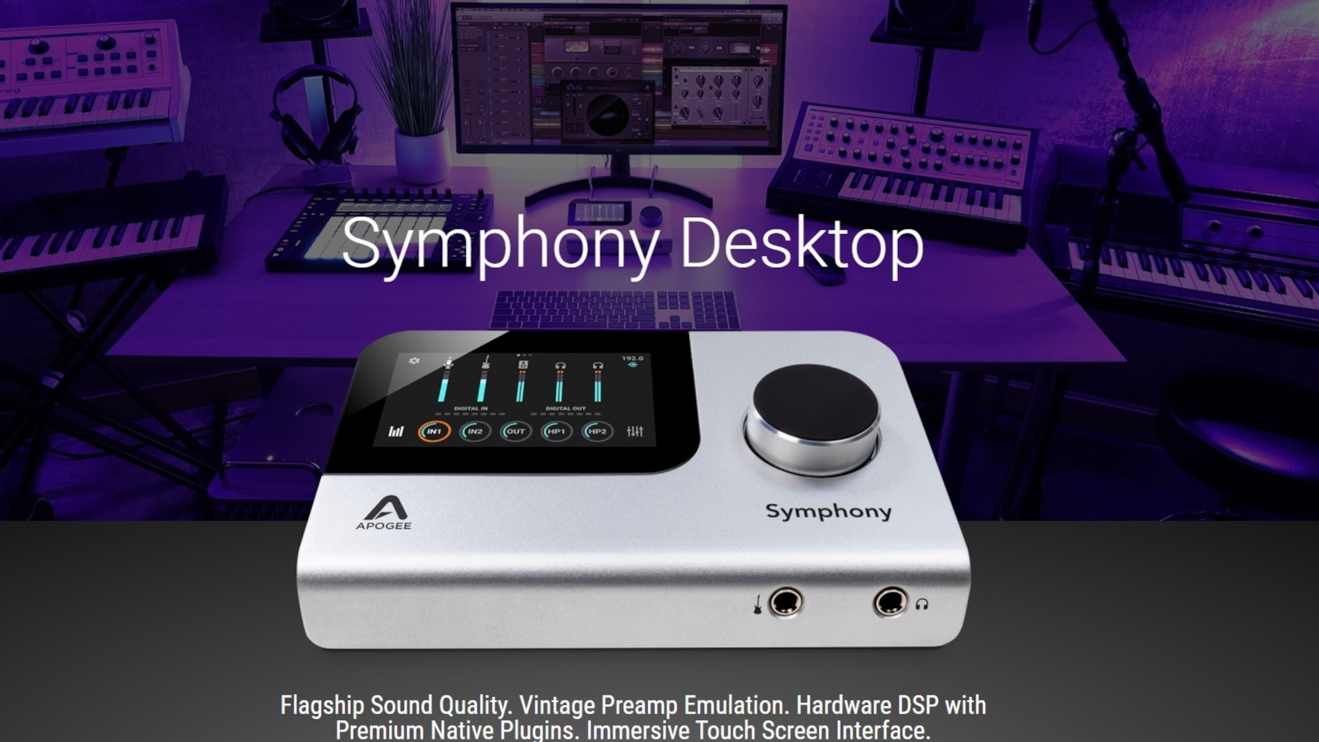 Apogee Symphony Desktop Audio Interface Promotion!