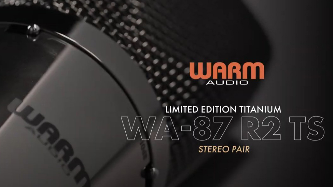 Introducing the New Warm Audio WA-87 R2 Titanium Microphones (Stereo Pair) Introducing the New Warm Audio WA-87 R2 Titanium Microphones (Stereo Pair)