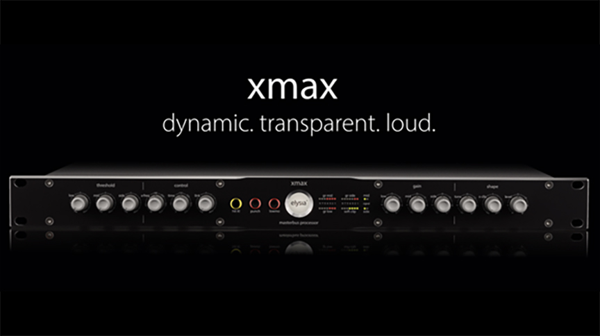 The Elysia xmax Masterbus Processor demands respect, no matter what format...