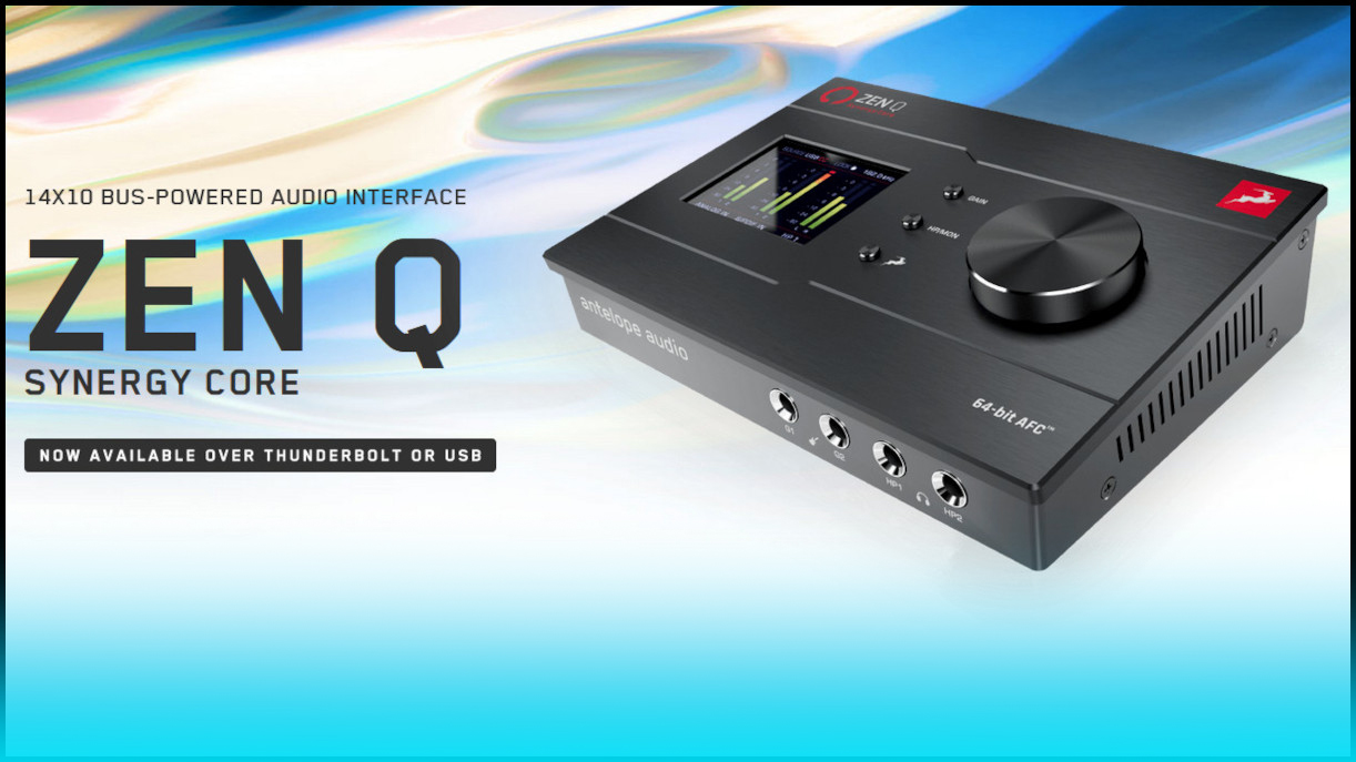 【最終値下】Antelope Audio ZEN Q オーディオインターフェイス 最終値下】Antelope Audio ZEN Q オーディオインターフェイス