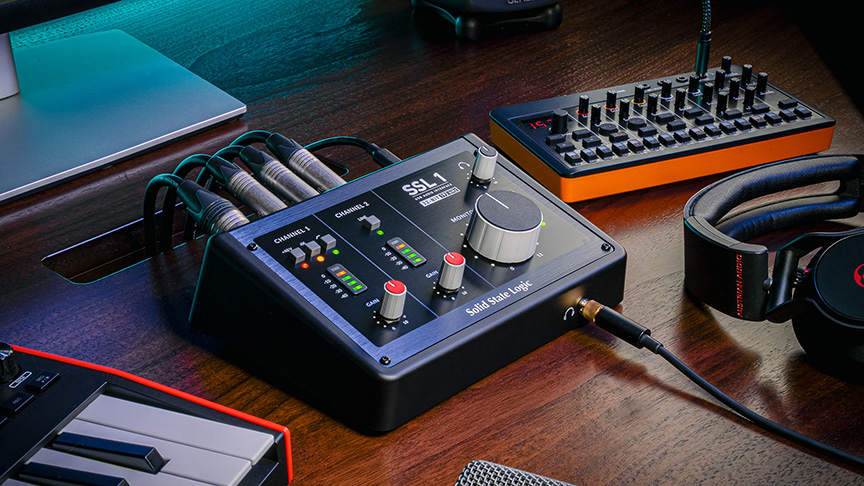 Solid State Logic SSL1 USB Audio Interface - Big SSL Sound