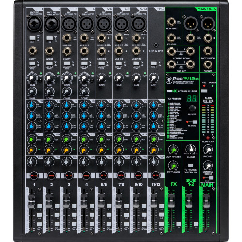 アナログミキサー MACKIE PROFX12 Amazon | MACKIE マッキー アナログミキサー ProFX12 国内正規品