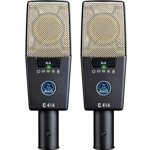 AKG C414 XLS/ST Multi-Pattern Microphones (Stereo Pair