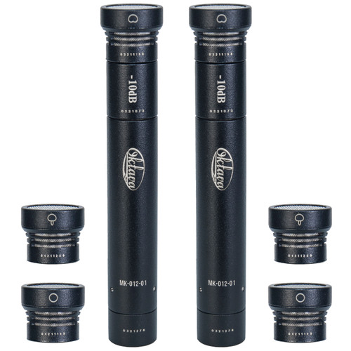Oktava MK-012 MSP6 Microphone Set (Black) | FrontEndAudio.com