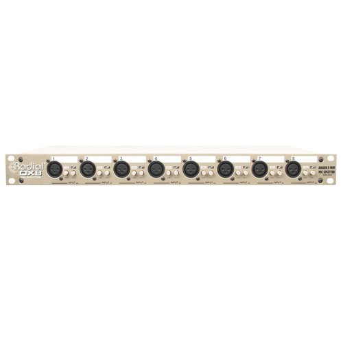 Radial OX8-R 8-Channel Microphone Splitter | FrontEndAudio.com
