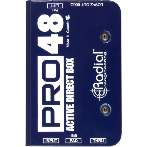Radial pro48 ダイレクトボックス Pro48 - Radial Engineering