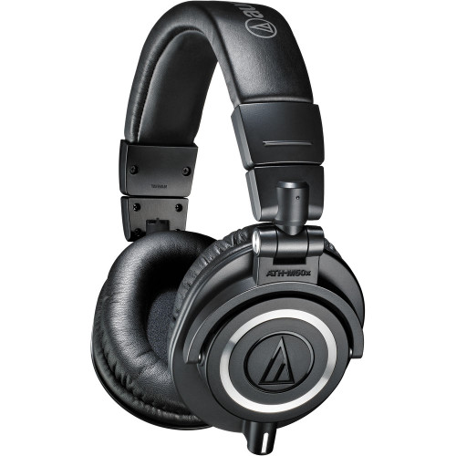 オーディオテクニカ ATH-M50X Audio Technica ATH-M50x Headphones | FrontEndAudio.com