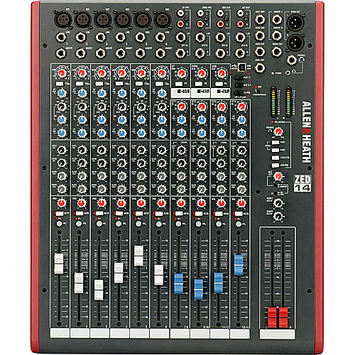 ALLEN&HEATH ZED-14 アナログミキサー Allen & Heath ZED-14 Mixer | FrontEndAudio.com
