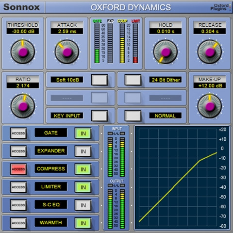 Sonnox Oxford Dynamics Plug-In (Native) | FrontEndAudio.com