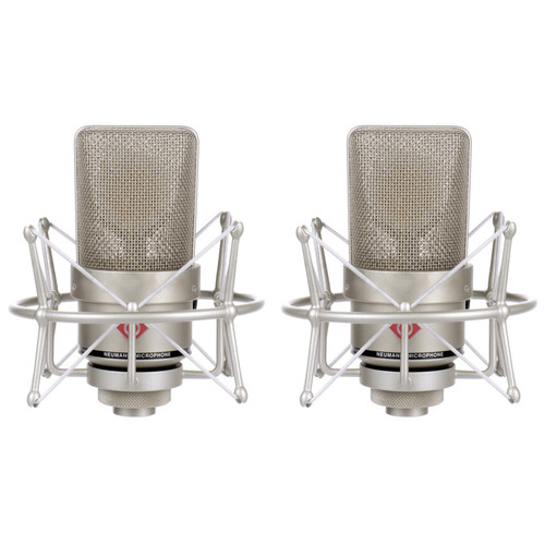 Neumann TLM 103 Microphone Stereo Set (Nickel) | FrontEndAudio.com