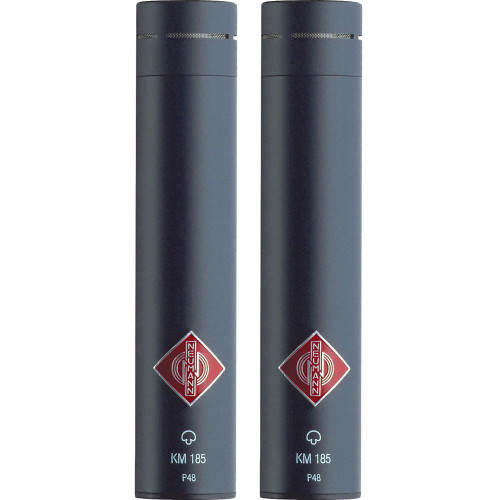 Neumann KM 185 Stereo Microphone Set (Black) | FrontEndAudio.com
